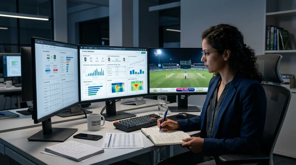 Analyse von Cricket-Daten auf Bildschirmen als Grundlage algorithmischer Quotenbildung