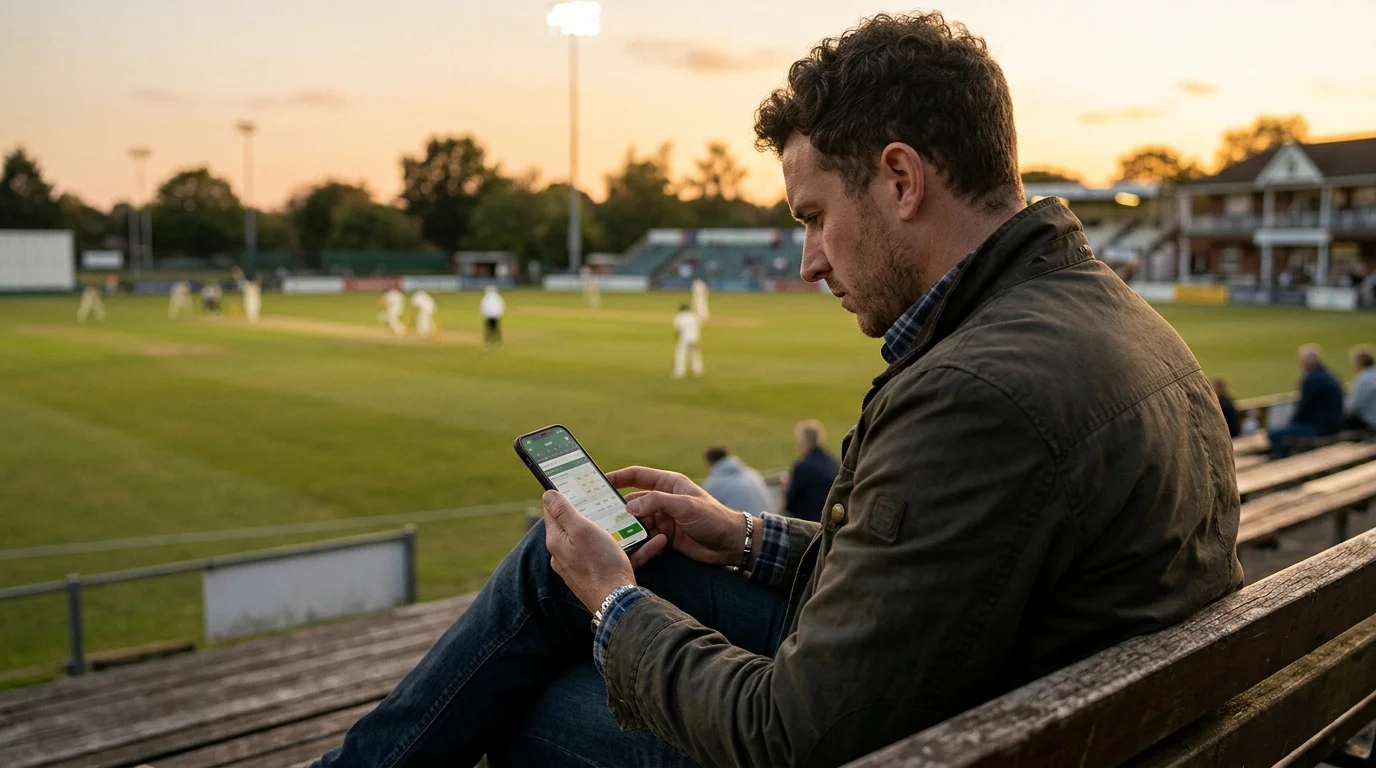 Wetter erkennt eine falsch gesetzte Handicap-Linie beim Cricket