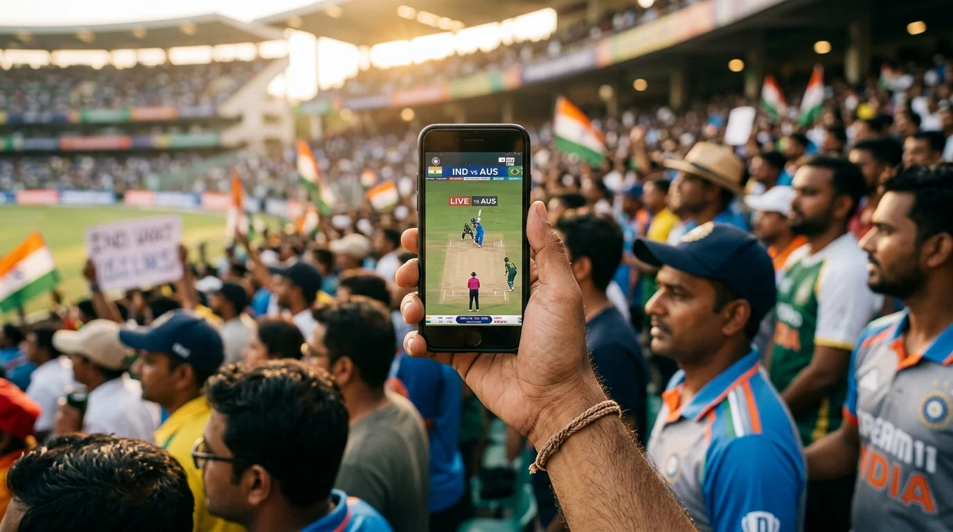 Cricket-Livestream auf dem Smartphone als Treiber des Marktwachstums
